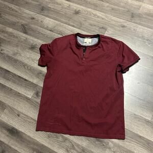 Men’s XL Scott James Burgundy Polo